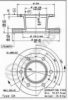 FORD 6172906 Brake Disc